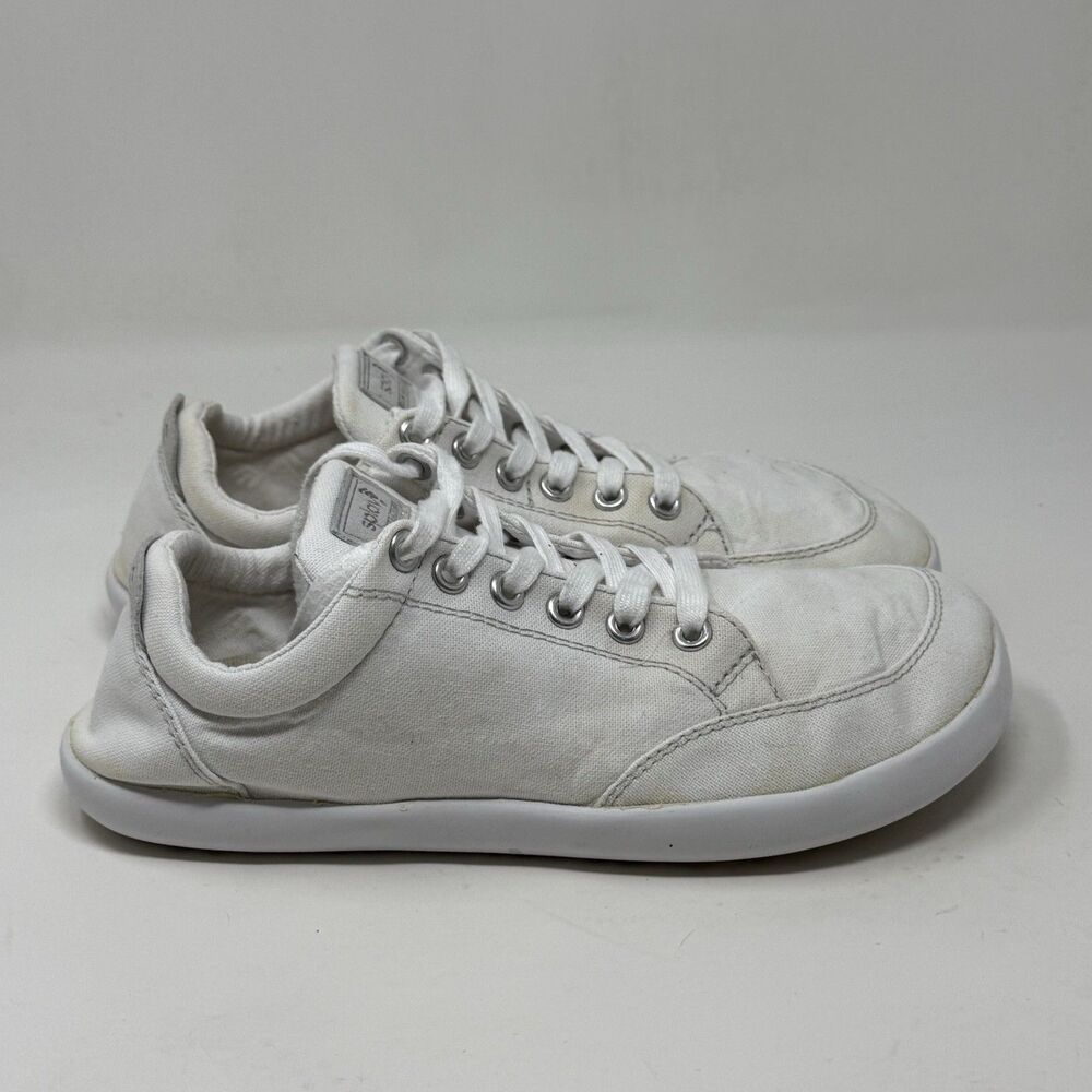 SPLAY Freestyle Barefoot Shoes Womens 8 White Minimalist Grounding Sneakers